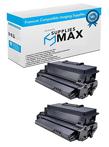 Samsung ML-2550/ML-2551N/ML-2552NW Compatible Toner Cartridge (2-Pack) - High Yield 10,000 Pages Replacement for ML-2550D5/XAA - Perfect for Office Printing & Bulk Document Production