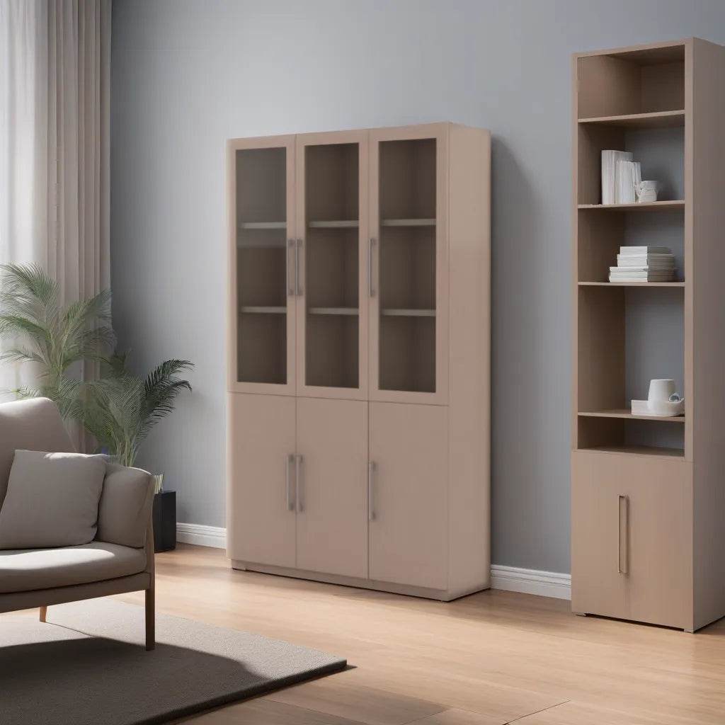 Micah Display Bookshelf - Modern Wooden Bookcase for Home & Office Organization | Perfect for Living Room, Bedroom, and Study Decor