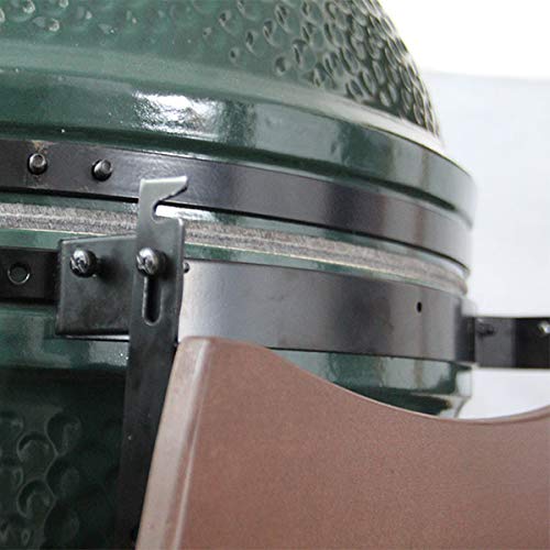 Dracarys HDPE Folding Side Shelves for Large Big Green Egg - Set of 2 | Replacement Grill Accessories | Perfect for Outdoor BBQ, Smoking & Grilling | Weather-Resistant & Durable