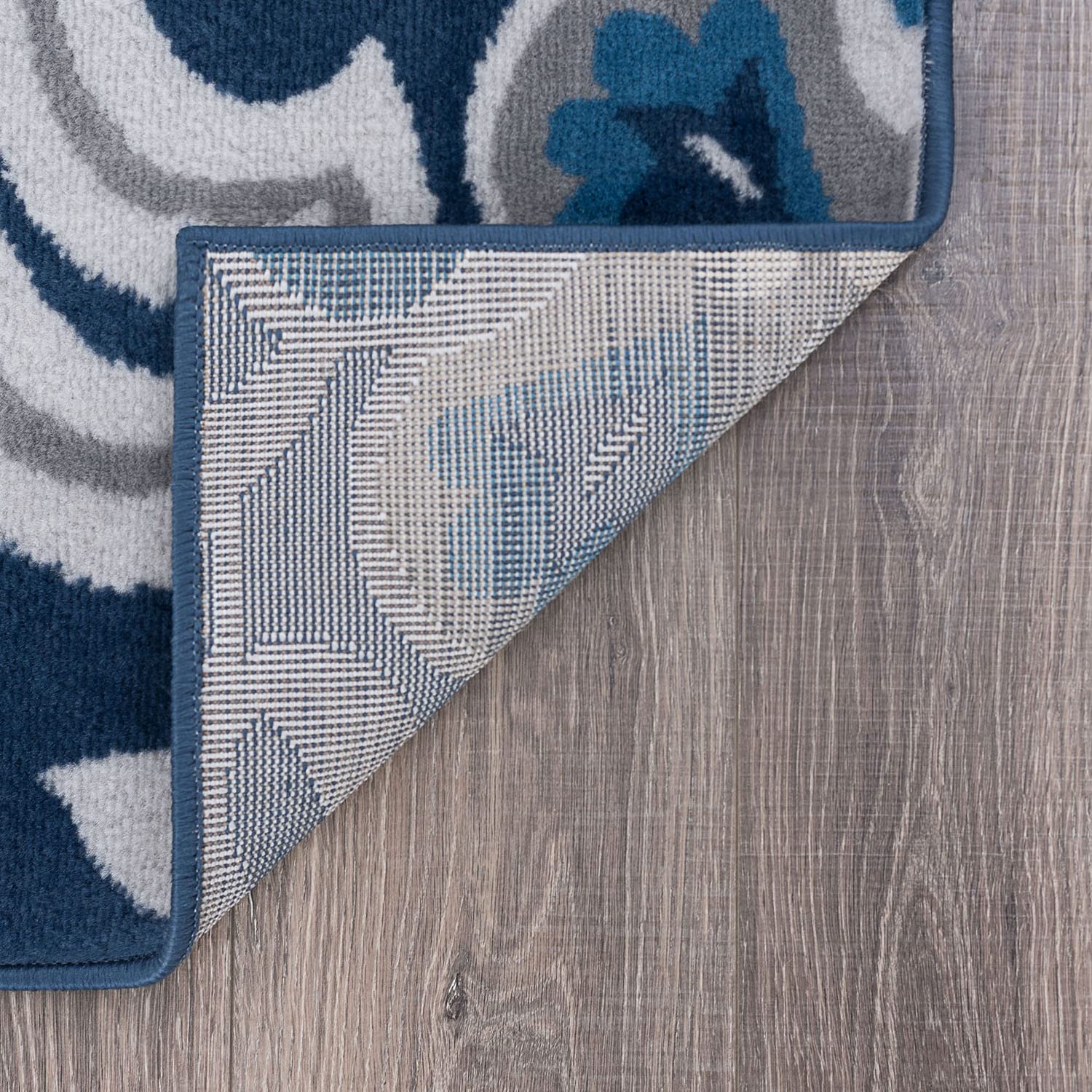 Piper Navy Large 8x10 Area Rug - Floral Carpet for Living Room, Bedroom, Dining Room, Entryway, Kitchen & Bath - Modern Large Rugs for Home Decor - Perfect for Cozy Spaces and Stylish Interior Design