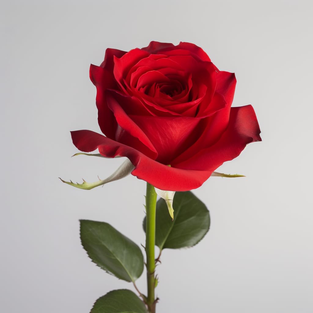 100 Red Roses - Fresh Cut Flowers for Birthday, Anniversary, Congratulations, Thank You | Perfect Gift for Loved Ones, Romantic Occasions & Home Decor