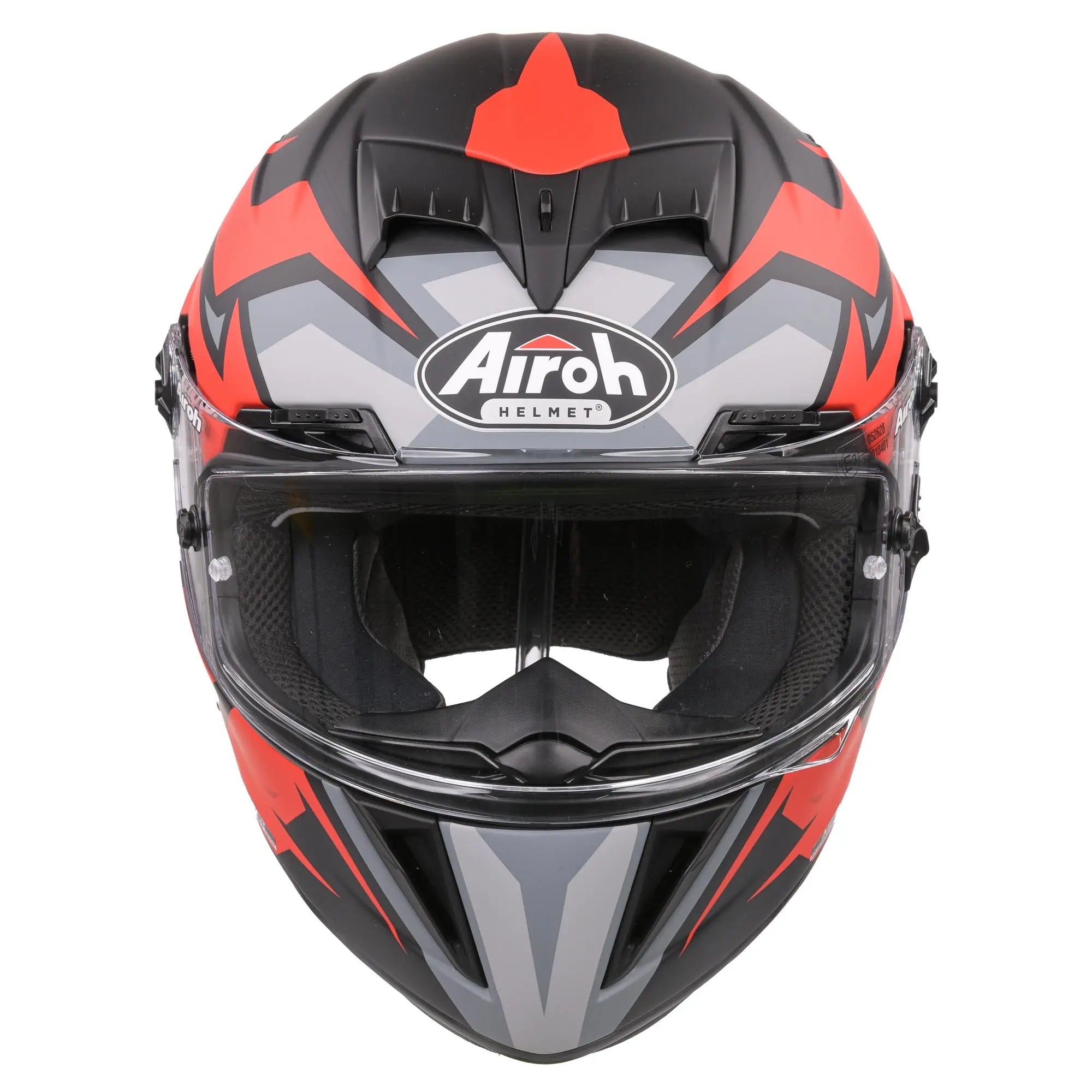 Airoh GP 550 S Wander Matt Red Motorcycle Helmet - DOT & ECE Certified for Street & Adventure Riding - Lightweight & Ventilated for Comfort on Long Tours