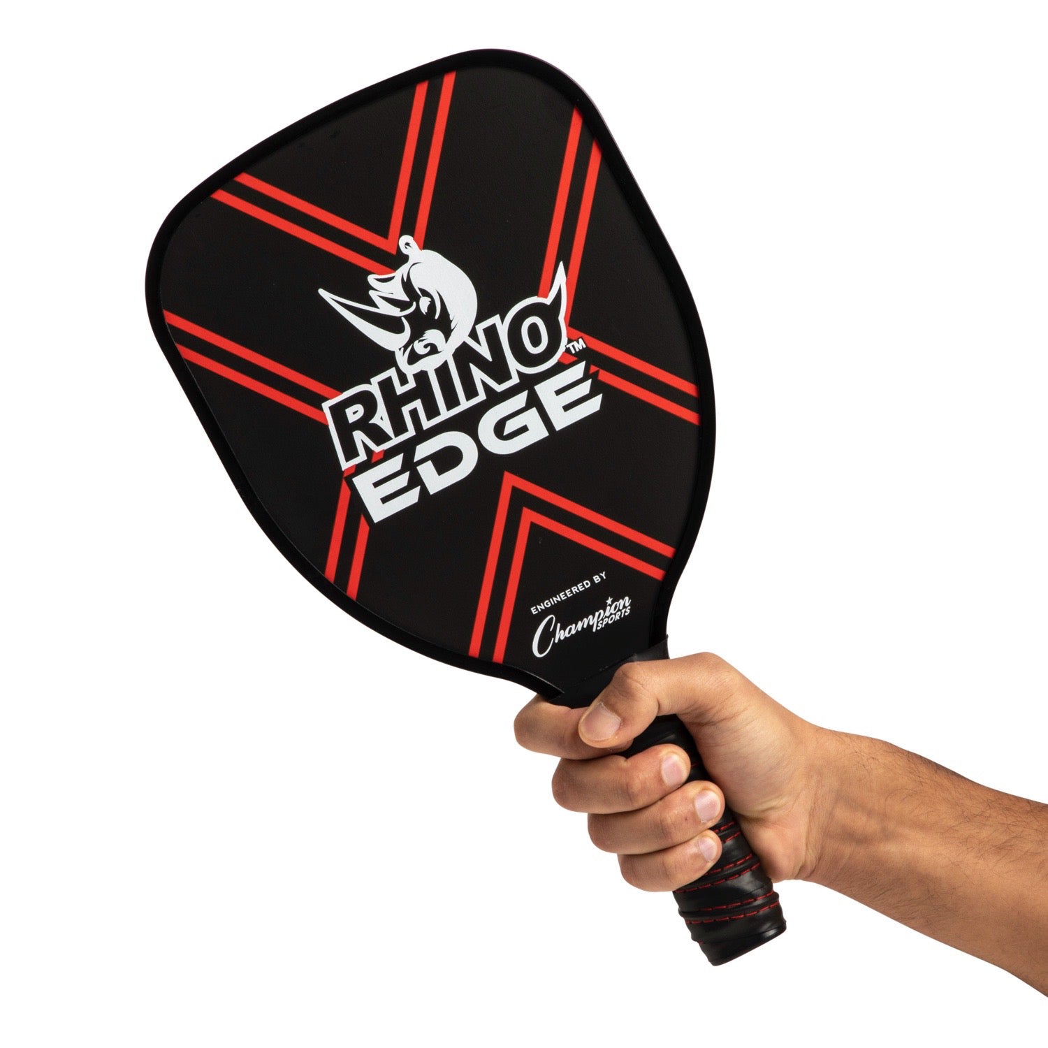 Champion Sports Rhino Pickleball Edge 2 Player Set - Premium Pickleball Paddles & Balls for Outdoor & Indoor Play - Perfect for Beginners & Recreational Players