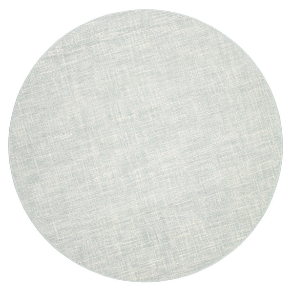 Dash & Albert Crosshatch Sky Micro Hooked Wool Rug - Soft & Durable Handmade Area Rug for Living Room, Bedroom, Nursery - Perfect for Cozy Home Decor & High Traffic Areas
