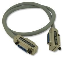 L-COM CIB24-1M IEEE-488/GPIB Computer Cable - 1 Meter Gray Data Transfer Cable for Lab Equipment, Test & Measurement Devices | High-Speed Instrumentation Connectivity Solution