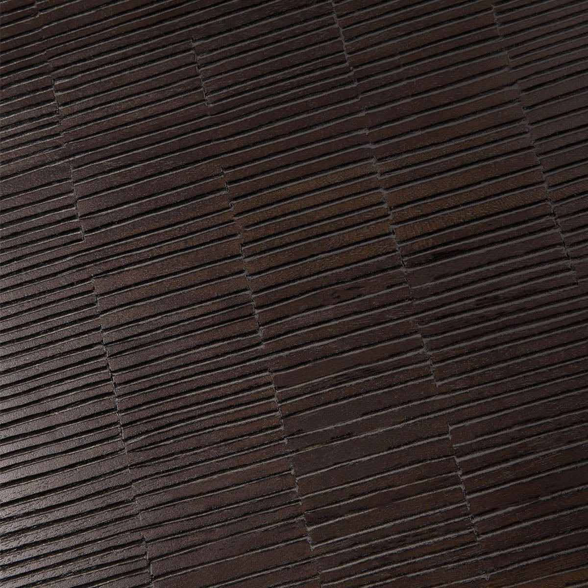 Modern Wooden Coffee Table with Unique Grooves - Perfect for Living Room, Lounge & Home Decor