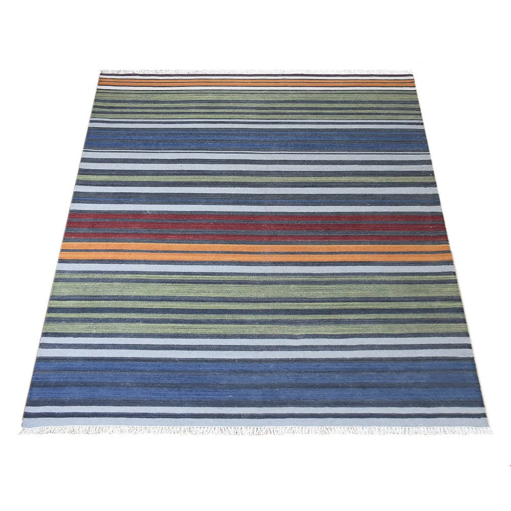 Serene Hand Woven Bohemian Area Rug - Soft & Durable for Living Room, Bedroom & Nursery Decor | Eco-Friendly Natural Fiber
