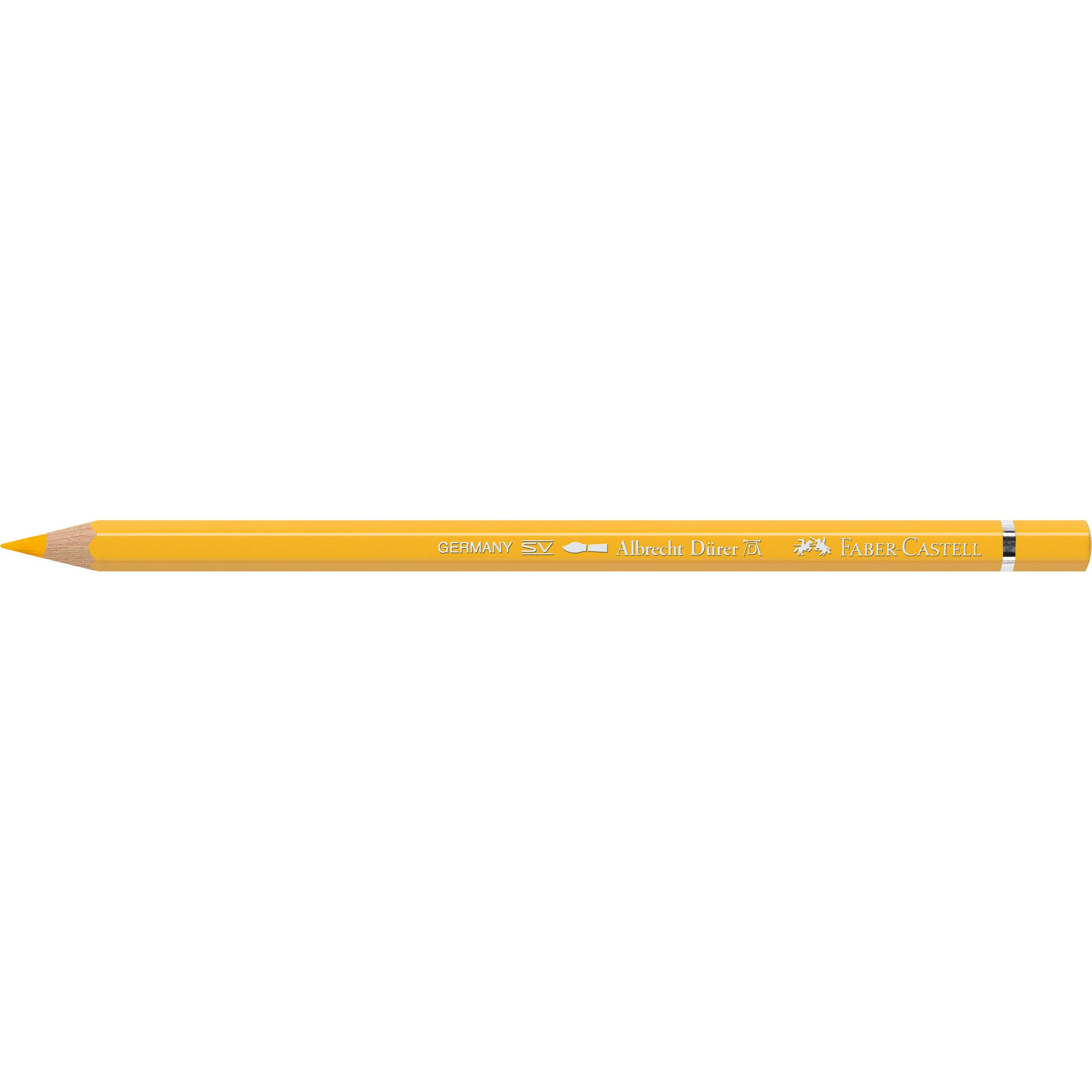 Albrecht Dürer Professional Watercolor Pencils - Dark Cadmium Yellow #108 (117608) | Premium Artist Grade Colored Pencils for Sketching, Drawing & Watercolor Painting | Perfect for Fine Art, Illustration & Mixed Media Projects