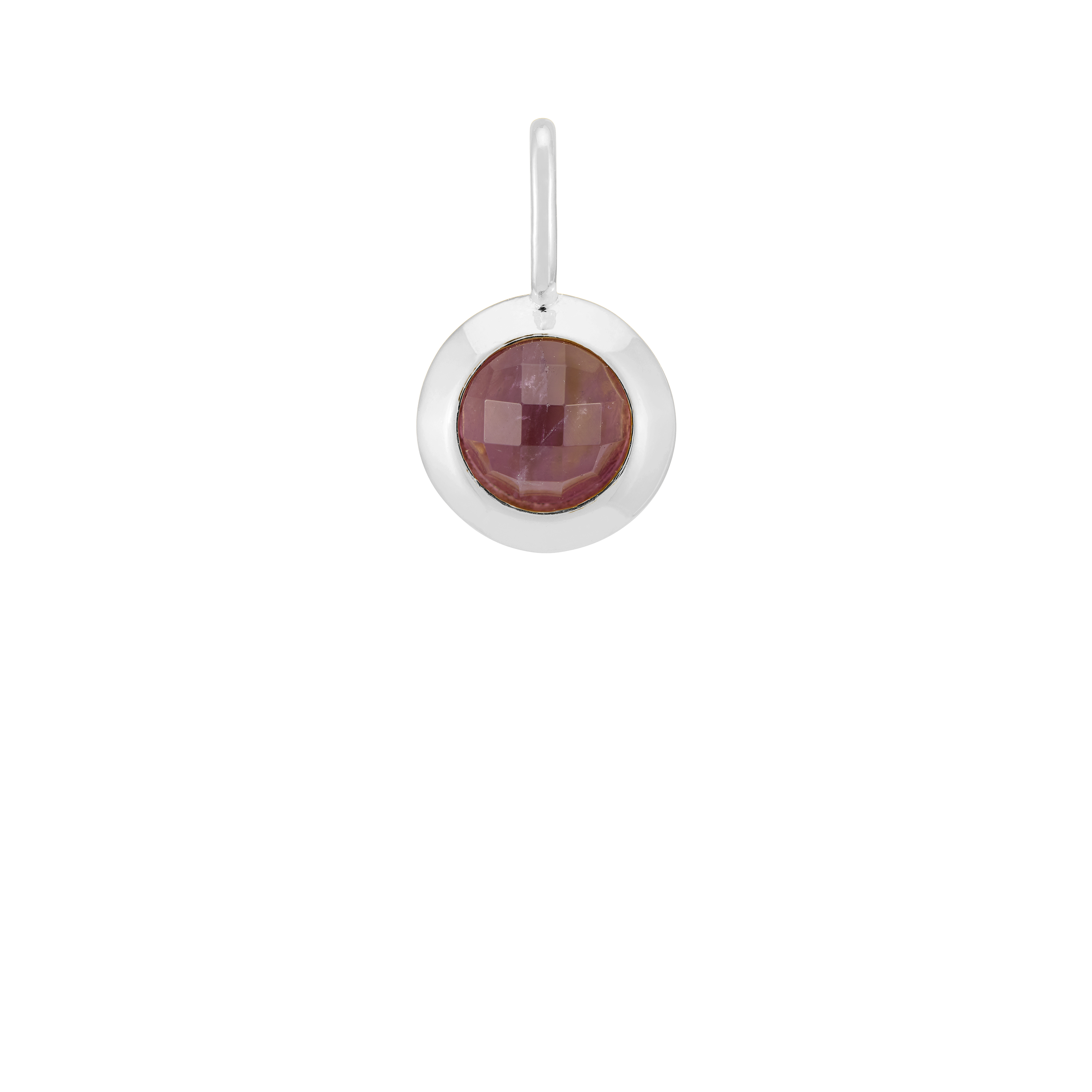 Amethyst February Birthstone Charm - Elegant Jewelry Gift for Valentine's Day & Anniversary - Perfect for Necklaces, Bracelets & Keepsakes