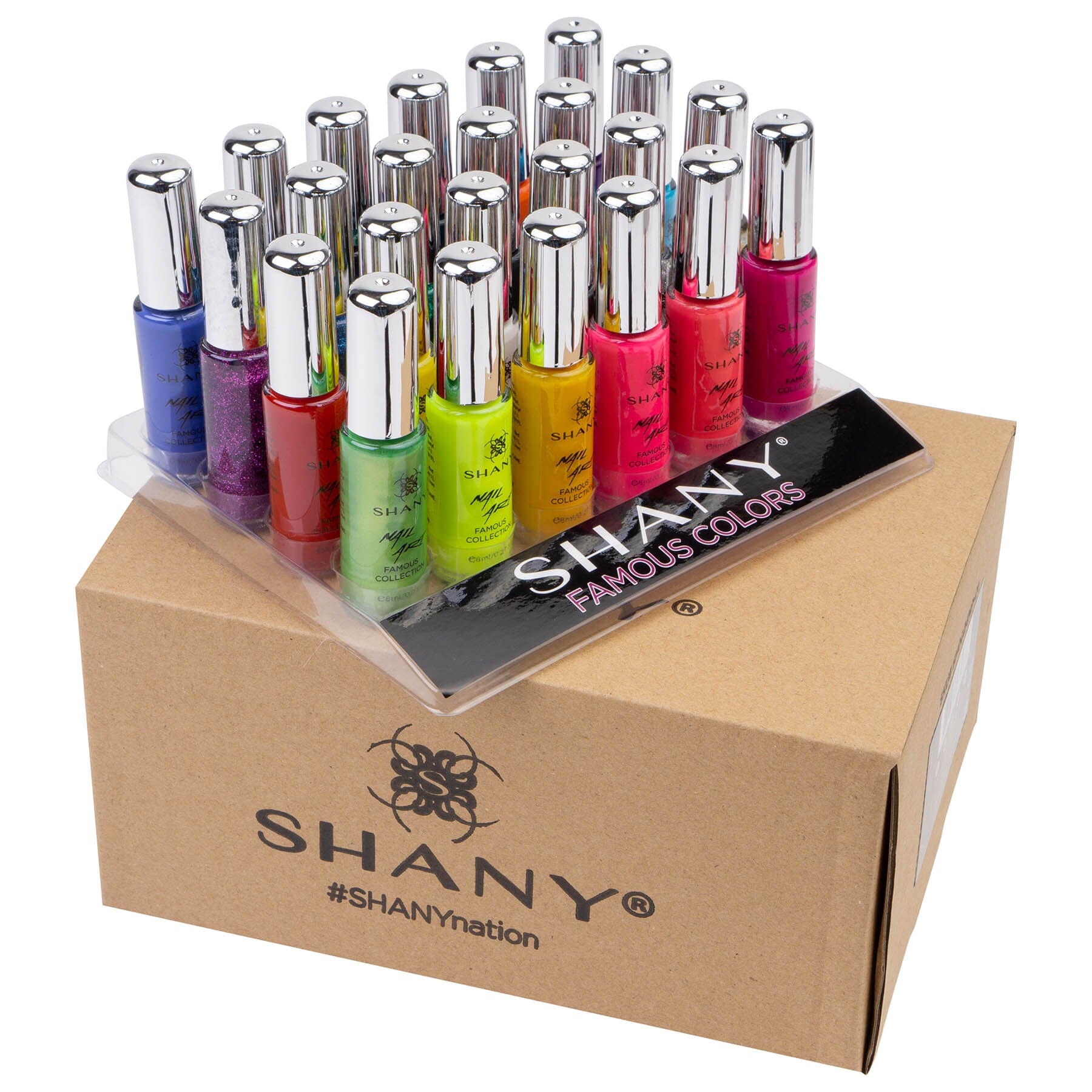 Professional Nail Art Kit with 24 Vibrant Colors & Fine Detail Brush for Stunning Nail Designs - Perfect for Home Manicures, Salon Use, and DIY Nail Art Enthusiasts