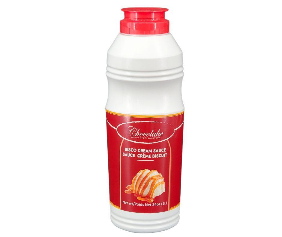 Chocolake Bisco Cream Sauce - Delicious Chocolate Biscuit Spread for Desserts, Baking & Breakfast Toast | Perfect for Pancakes, Waffles & Pastry Fillings