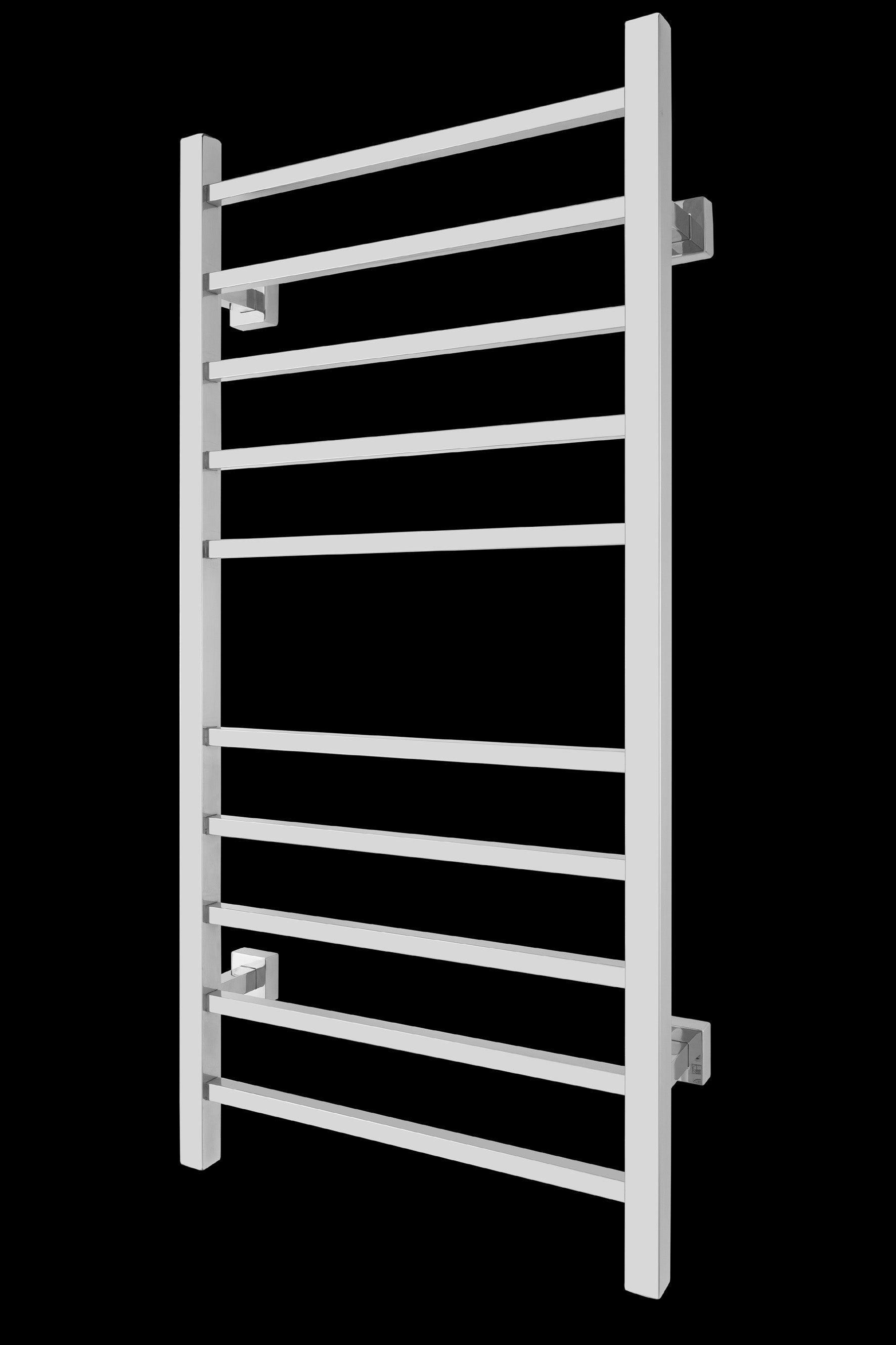 WarmlyYours Metropolitan TW MT 10PS HP Wall Mounted Dual Towel Warmer - 19.75