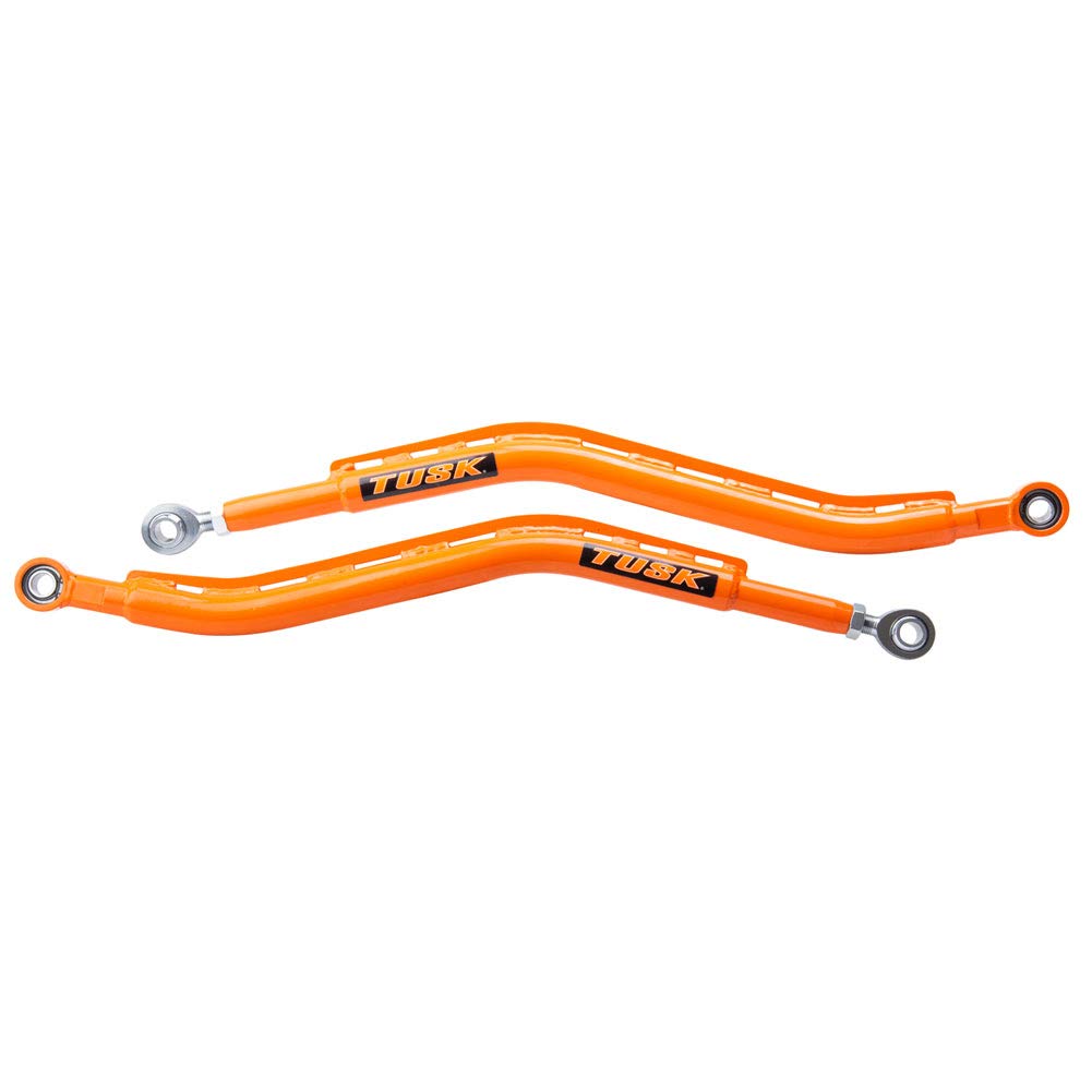 Tusk Mohawk Extreme Duty High Clearance Lower Radius Rods - Orange - Compatible with POLARIS RZR XP 1000 Sport 2022 - Heavy-Duty Off-Road Suspension Upgrade for Dune Bashing & Trail Riding