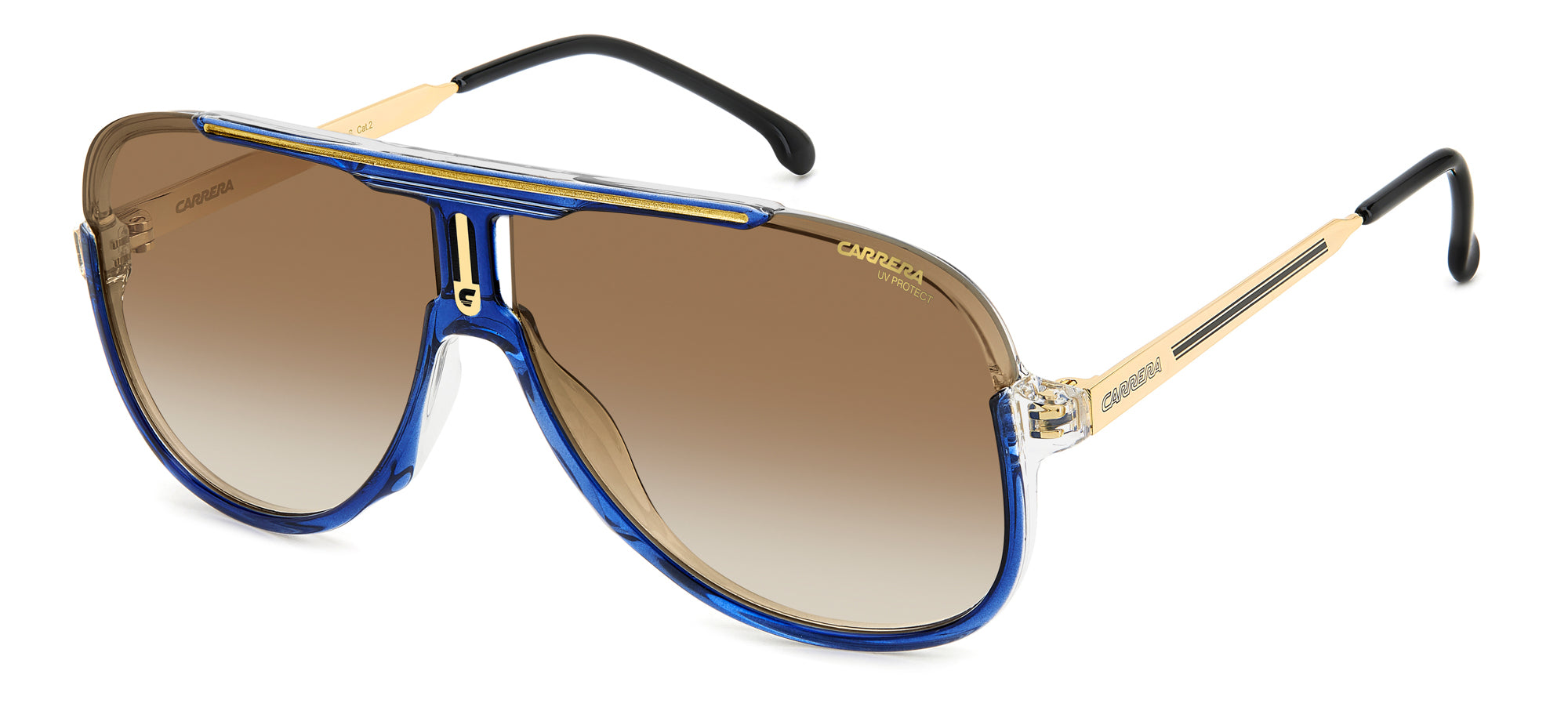 Carrera 1059 S Sunglasses - Polarized UV Protection Sports Sunglasses for Men & Women - Perfect for Running, Cycling, Driving & Outdoor Activities
