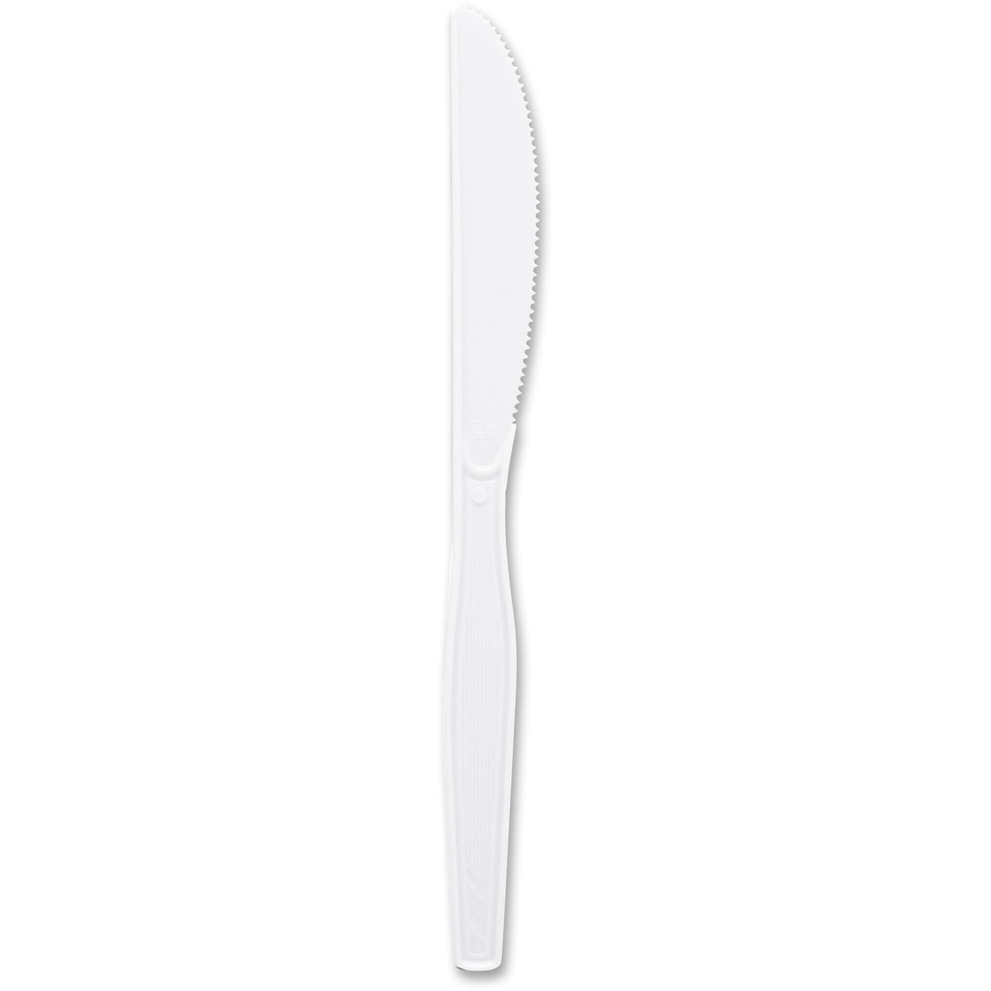 Genuine Joe Heavyweight Disposable Knives - 4000 Count Bulk Pack for Restaurants, Catering & Food Service | Durable Plastic Cutlery for Parties, Events & Commercial Use
