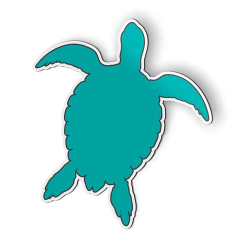 3 Inch Sea Turtle Swimming Magnet for Car, Fridge & Locker - Cute Turtle Decor for Home, Office, Dorm & Gifts
