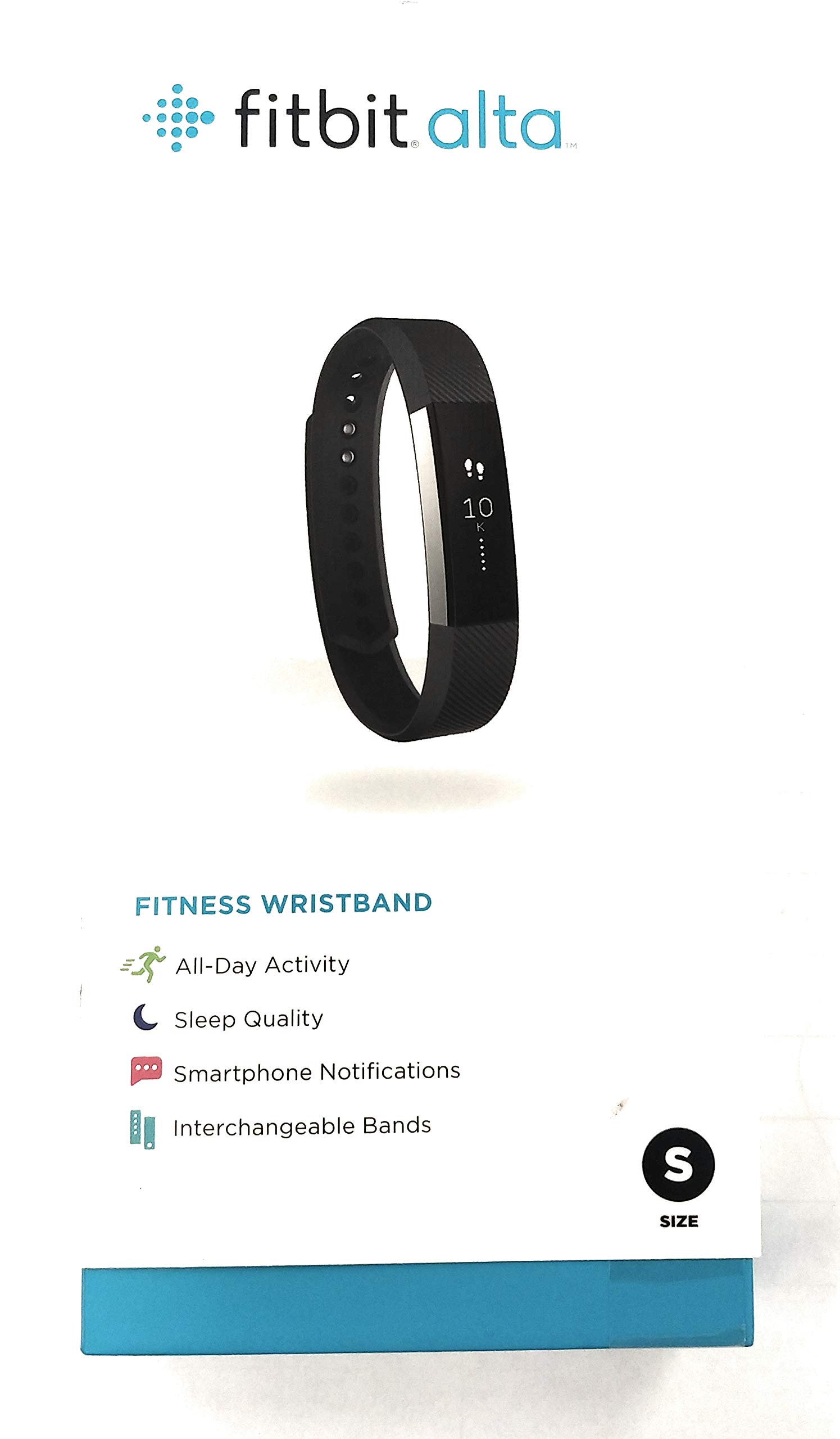Fitbit Alta Fitness Tracker - Smart Activity Wristband with Heart Rate Monitor, Sleep Tracking & Call Notifications | Perfect for Running, Gym Workouts & Daily Health Monitoring