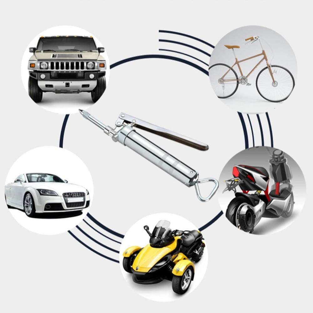 1Pcs Metal Car Vacuum Tire Repair Gun - Quick Fix Emergency Tire Repair Tool Kit for Cars, Trucks & SUVs | Durable Tire Puncture Fixing Accessories for Roadside Emergencies & Off-Road Adventures
