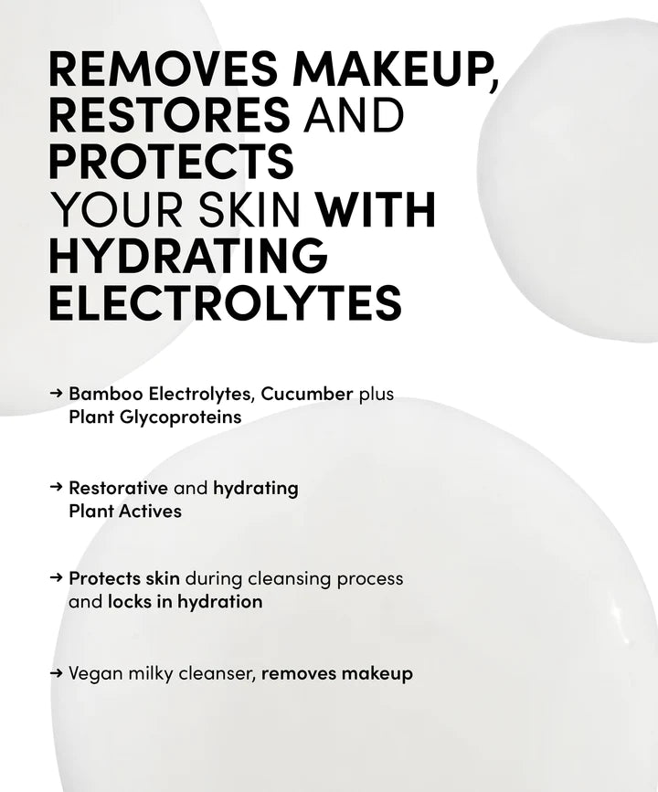 Fitglow Beauty Calm Cleanser - Gentle Face Wash for Sensitive Skin | Soothing & Hydrating Facial Cleanser | Perfect for Daily Skincare Routine & Post-Workout Refresh