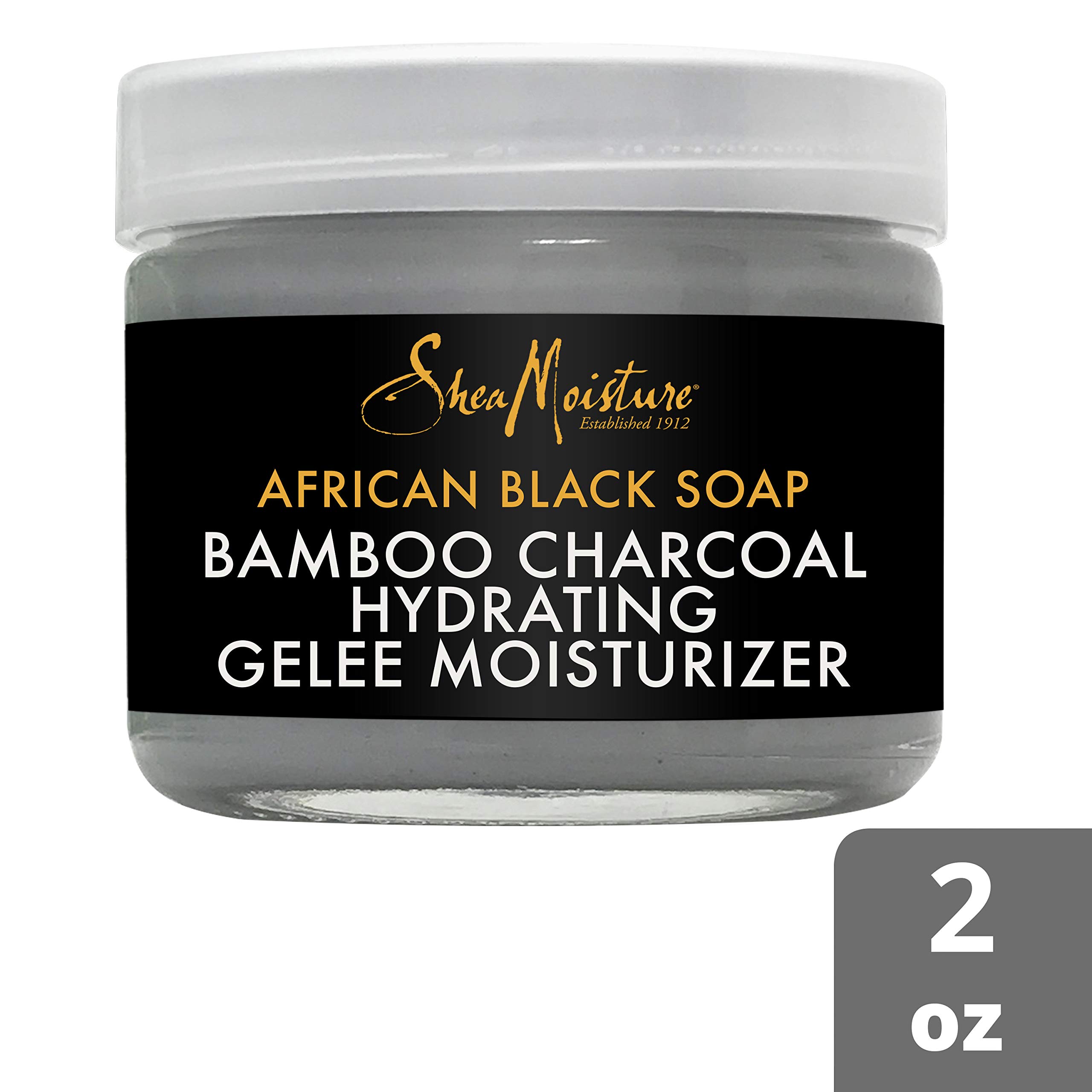 SheaMoisture African Black Soap Face Moisturizer for Acne-Prone Skin - 2 oz with Shea Butter | Oil-Free Hydration for Clear Skin | Day & Night Use for Men & Women