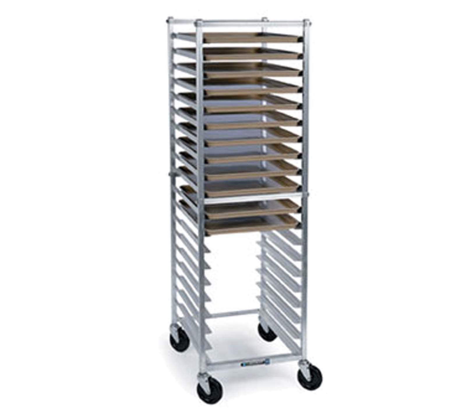 Lakeside Aluminum Knock Down Rack for Sheet Pans & Trays - Heavy Duty 20 Full Sheet Pan Capacity - Perfect for Commercial Kitchens, Restaurants & Baking