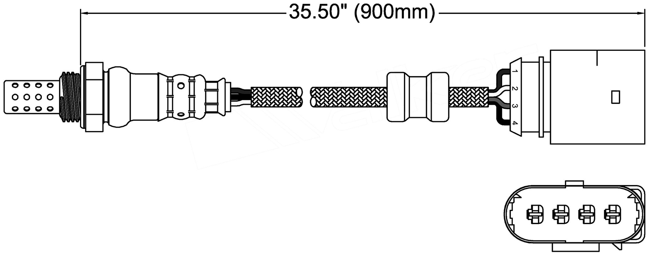 ACDelco Gold 213-3044 Heated Oxygen Sensor - Compatible with GM Vehicles - High Performance O2 Sensor for Improved Fuel Efficiency & Emissions - Perfect for Engine Tuning & Diagnostics