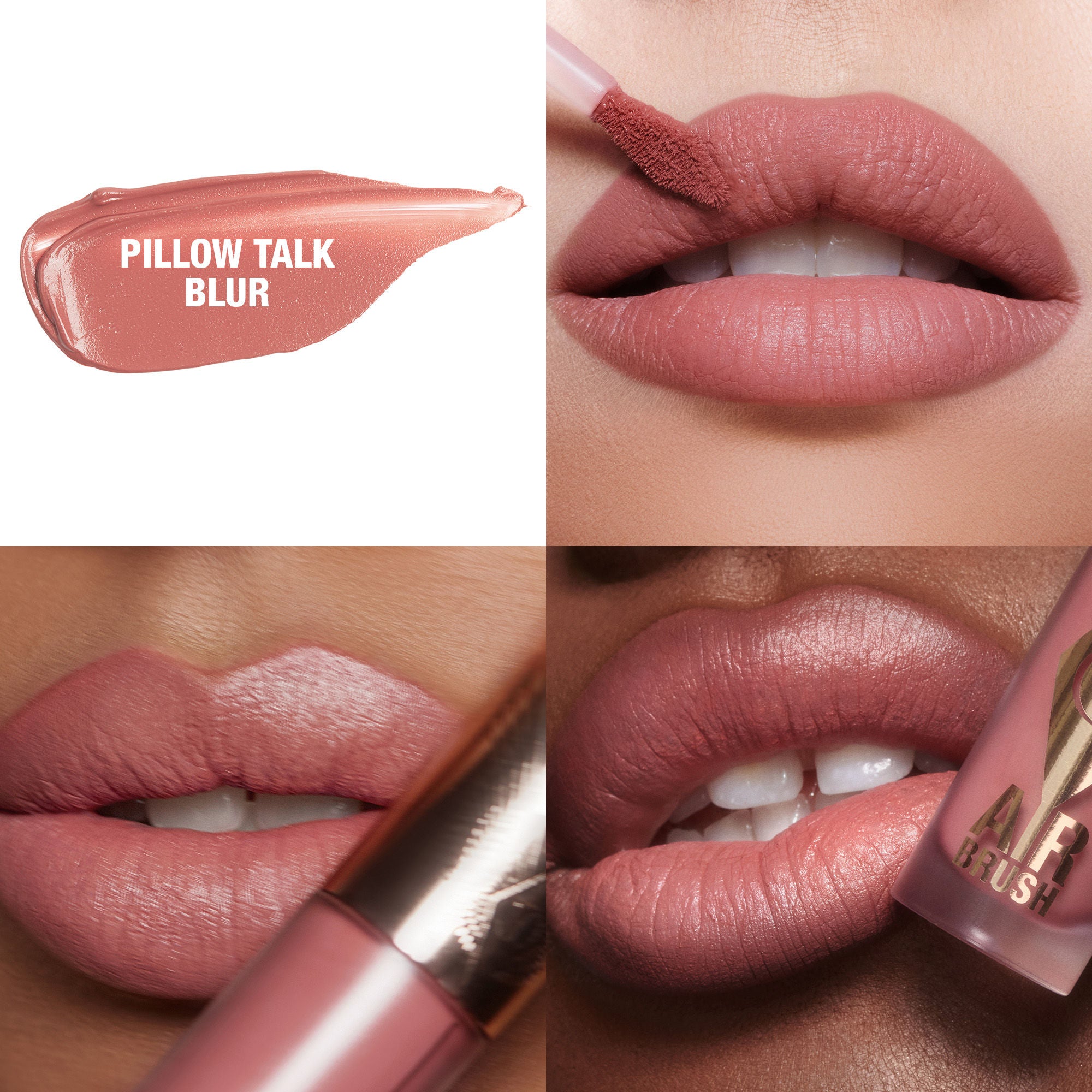 Airbrush Flawless Lip Blur - Matte Liquid Lipstick, Long Lasting & Non-Drying, Perfect for Everyday Wear & Special Occasions