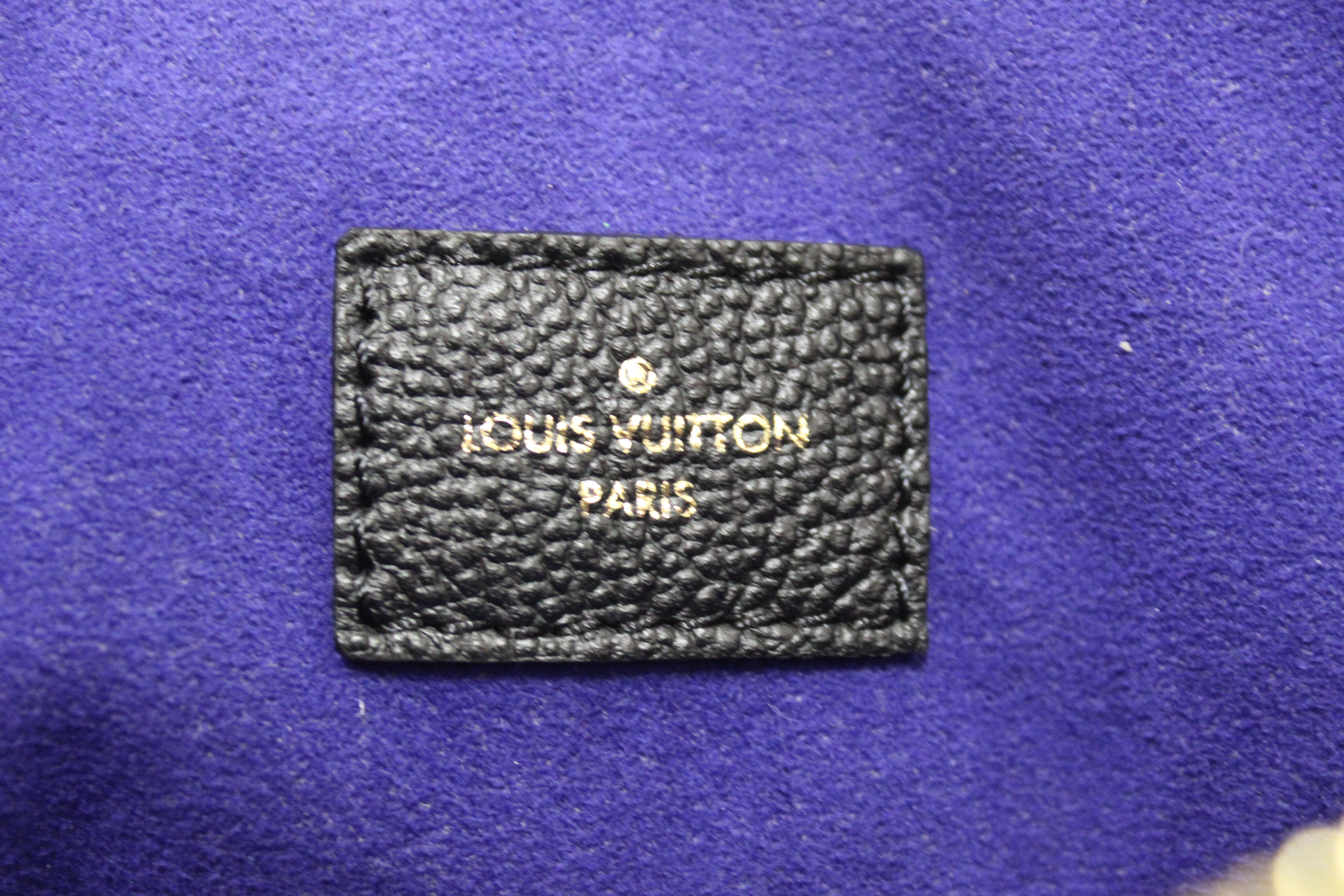 Authentic Louis Vuitton Black Monogram Empreinte Leather Maida Hobo Bag - Luxury Designer Handbag for Women, Perfect for Work, Travel & Everyday Use