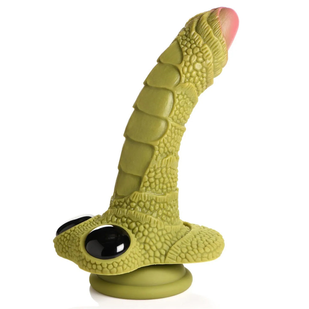 Scaly Silicone Swamp Monster Dildo - Realistic Creature Cock for Fantasy Play | Perfect for Role-Playing, Cosplay & Adult Fantasy Collection