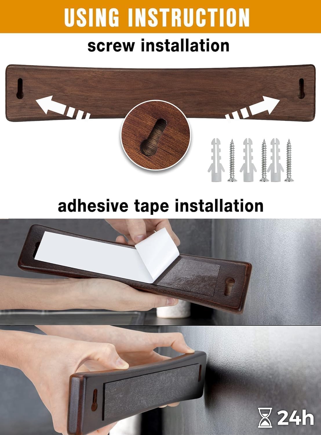 8-Piece Professional Japanese High Carbon Stainless Steel Kitchen Knife Set with Magnetic Wall Strip | DDF Chef Knives for Slicing, Dicing & Food Prep | Perfect for Home Cooks & Professional Kitchens
