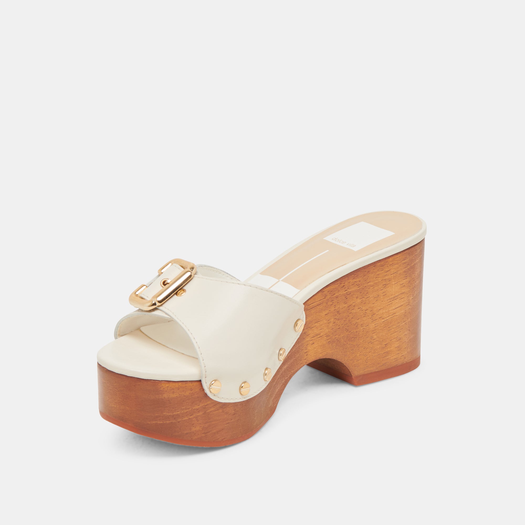 YALAH Women's High Heels - Off White Leather Pumps for Party, Wedding & Evening Wear - Comfortable Dress Shoes for Women
