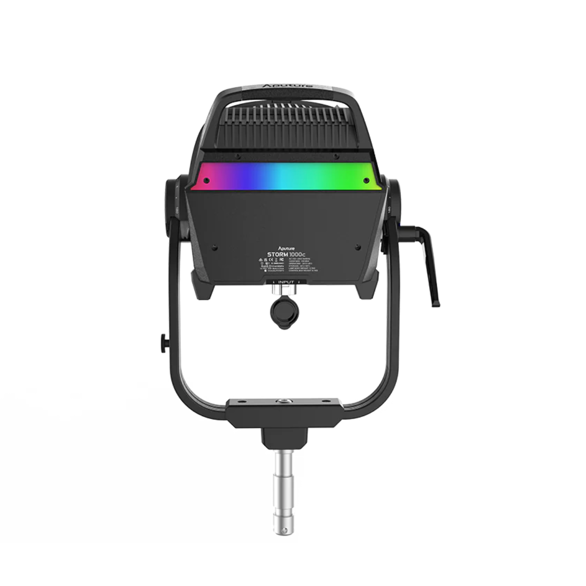Aputure STORM 1000C Professional LED Light Kit with Wide Reflector - Perfect for Photography, Videography, and Studio Lighting