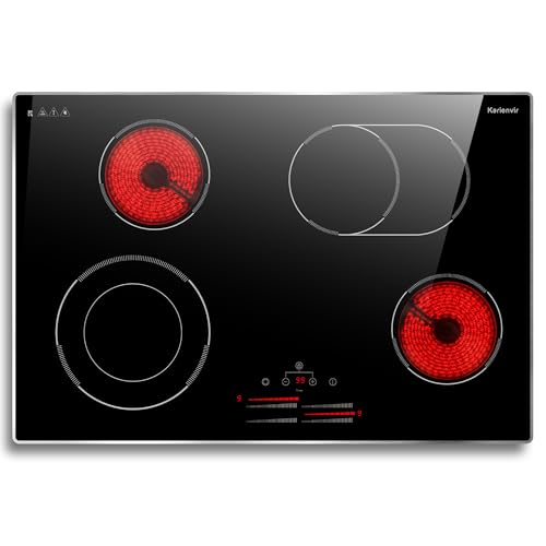 Black 4 burner 30 inch