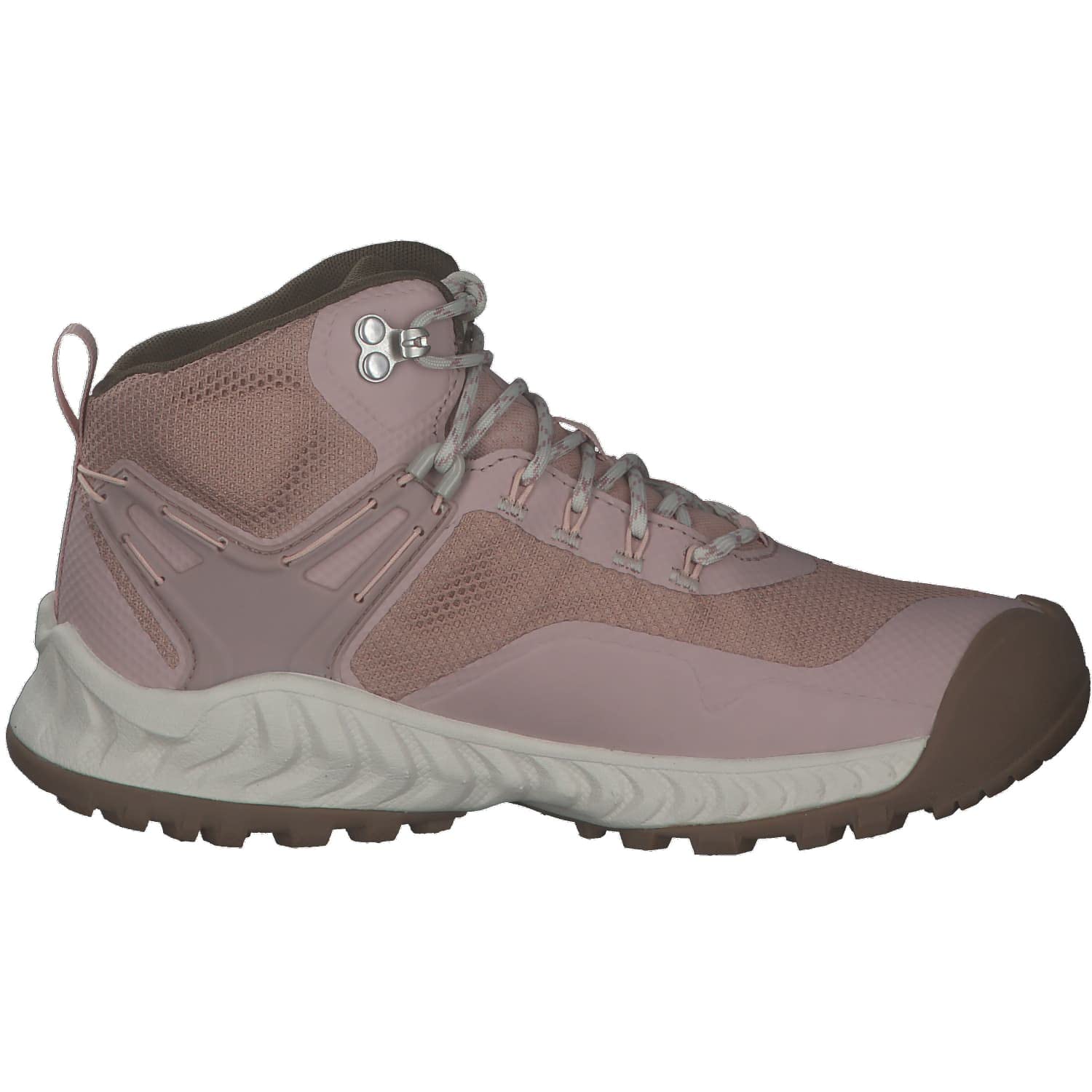 KEEN Women's Nxis Evo Mid Height Waterproof Hiking Boots - Lightweight Fast Packing Shoes for Outdoor Adventures, Trail Running & Travel