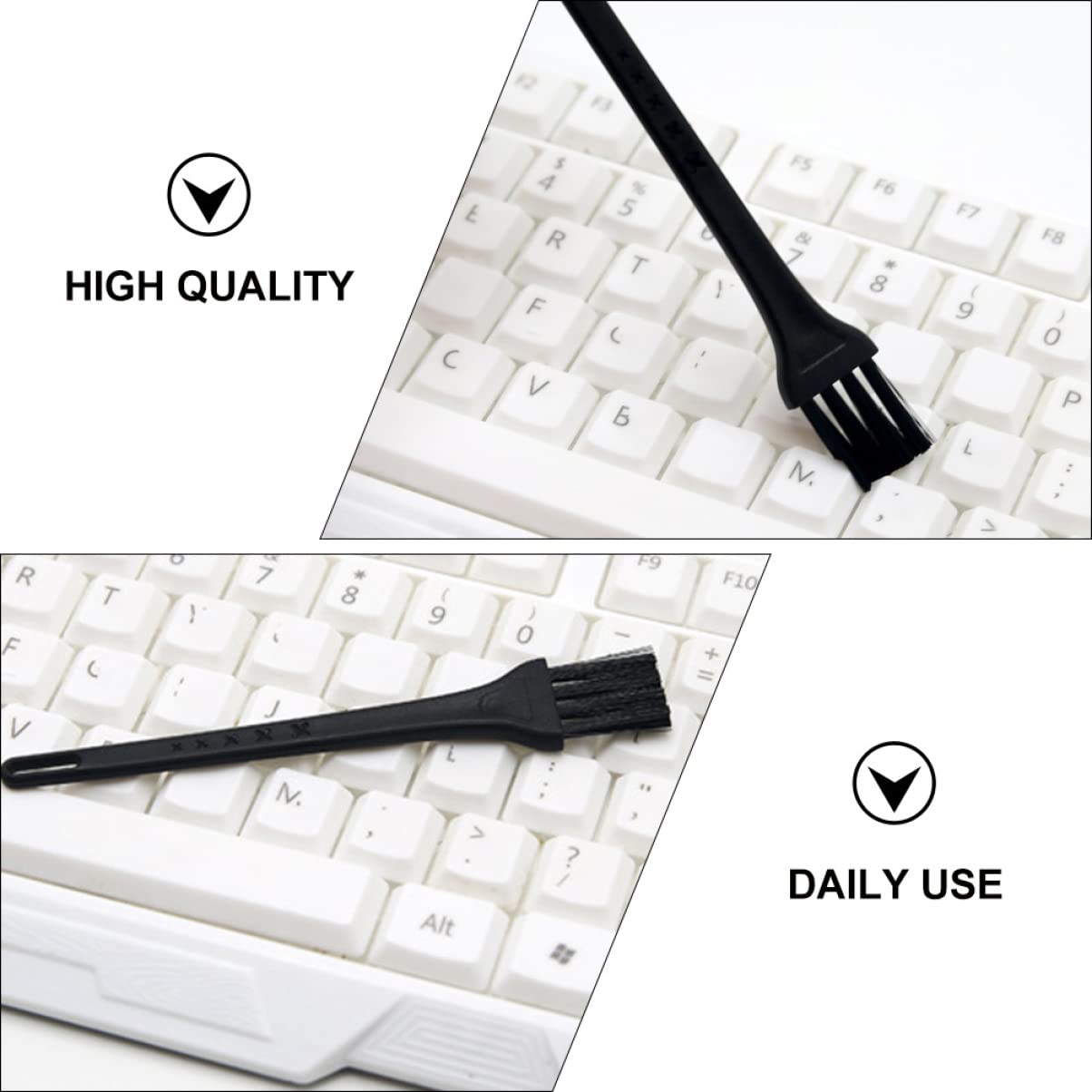 FOMIYES 75-Piece Mini Cleaning Brush Set - Electric Shaver Brush, Keyboard Duster, Electronic Clippers & Humidifier Cleaning Tools for Computer, Razor & Home Use