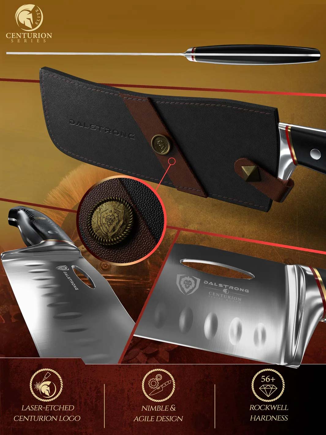 Premium Dalstrong Nakiri Knife 7