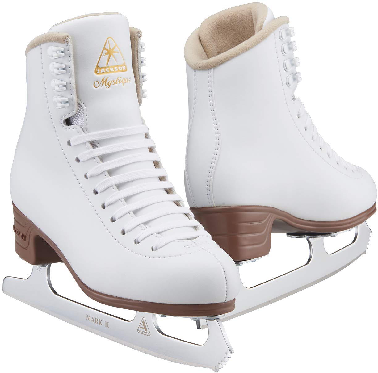 Jackson Ultima Mystique Figure Skates with Mark II Blade for Women & Girls - Perfect for Ice Skating, Training, and Competitions