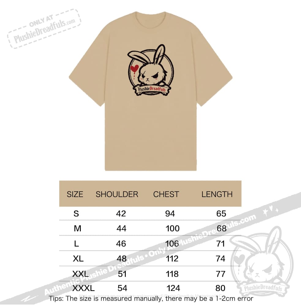 Plushie Dreadfuls Logo T-Shirt - Soft Cotton Graphic Tee for Fans & Collectors - Perfect for Casual Wear, Cosplay, and Gift Giving