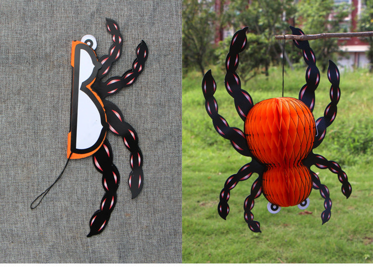 Spooky Halloween Spider Pendant Necklace - Gothic Jewelry for Women & Men - Perfect for Costume Parties, Trick or Treat, and Horror Themed Events