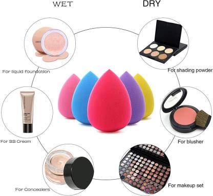 Premium Pink Beauty Blender Makeup Sponge - Soft & Flawless Blending for Foundation, Concealer & Powder | Ideal for Professional Makeup Artists & Everyday Use