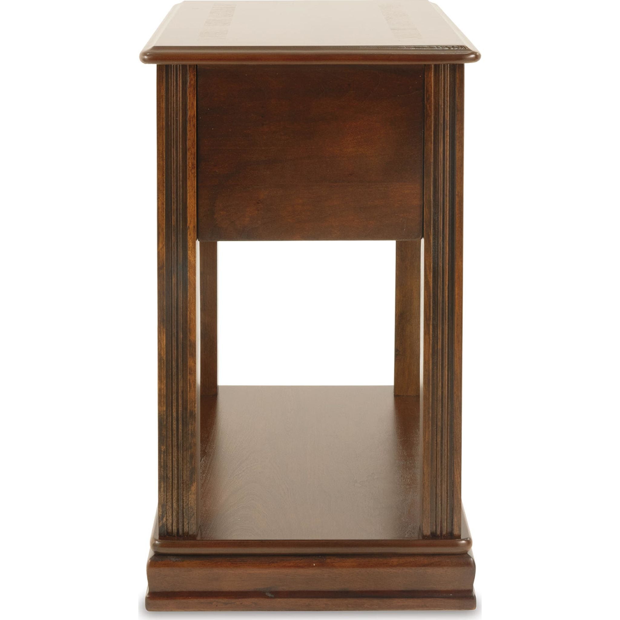 Breegin Brown End Table - Small Side Table for Living Room, Bedroom, or Office - Perfect for Holding Lamps, Books, and Decor