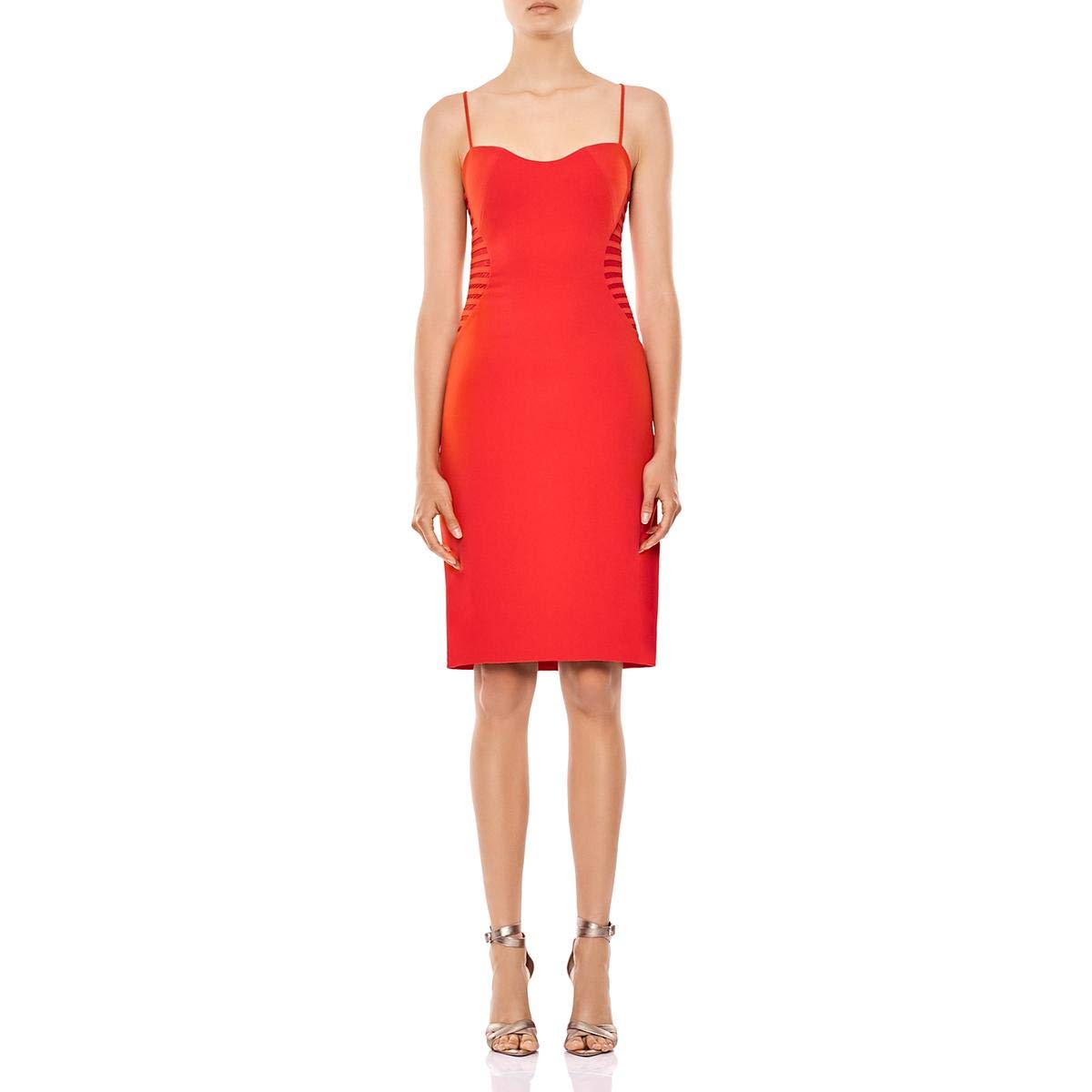 HALSTON Women's Sleeveless Cape Dress - Elegant Formal Evening Gown for Parties, Weddings & Special Occasions