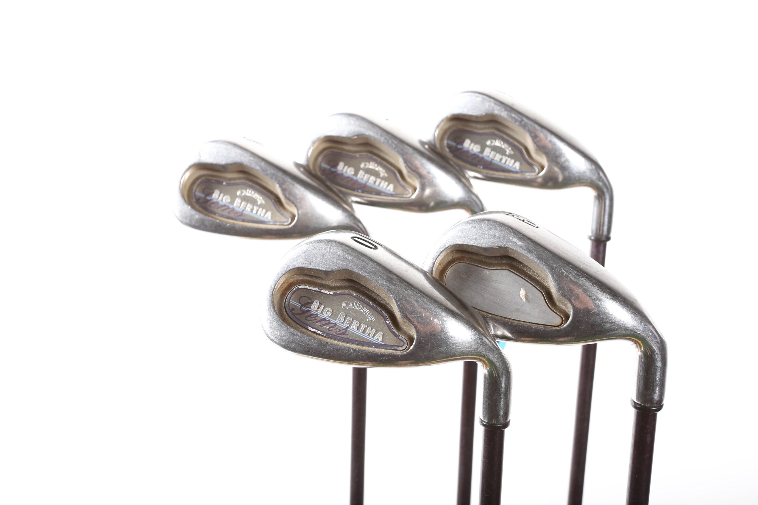 Used Callaway Big Bertha Gems Iron Set - Right Handed 6-10 Clubs Ladies Flex Golf Clubs for Women | Perfect for Beginners & Intermediate Players on the Course
