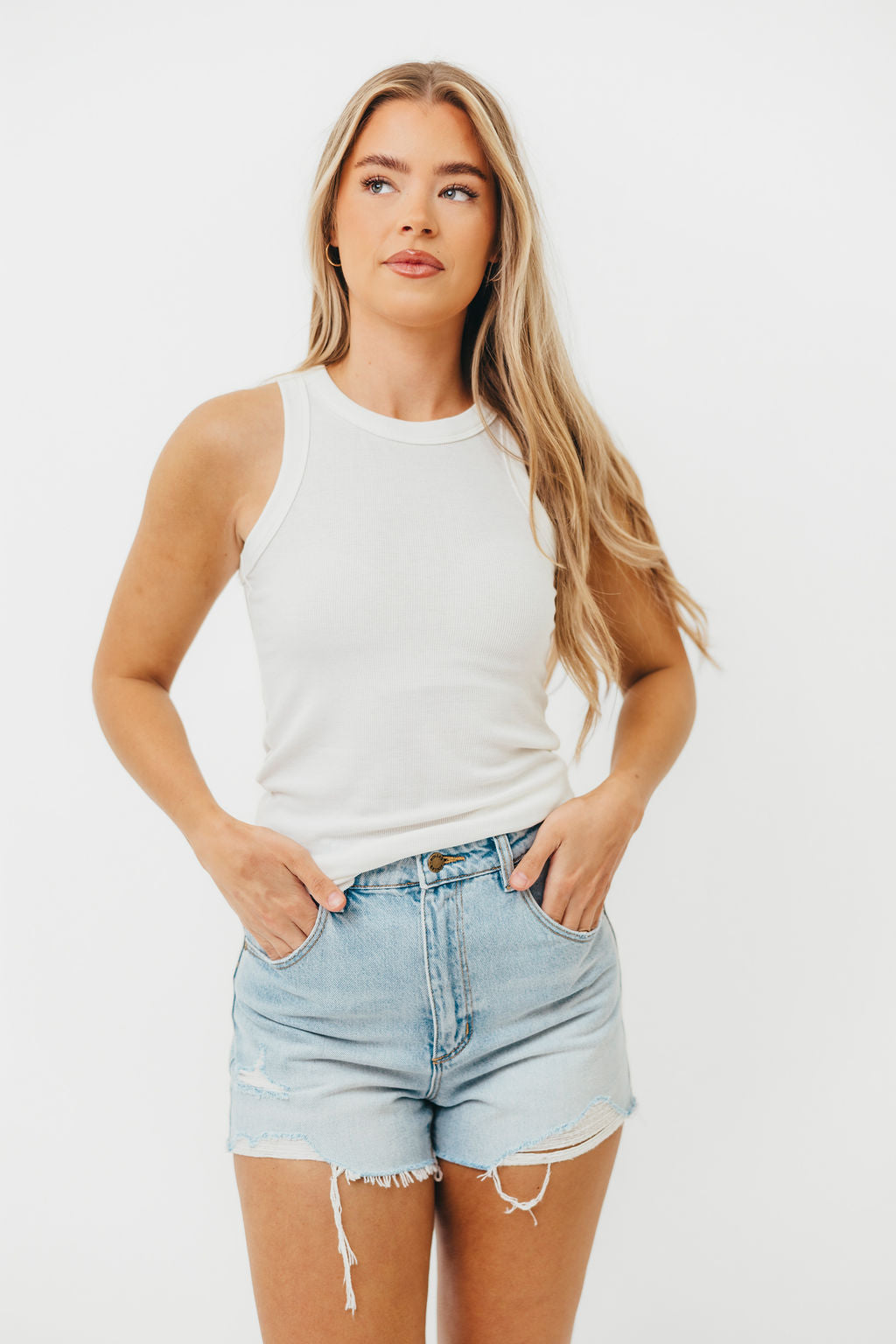 ROLLAS Mirage Short in Eva Blue - Comfortable & Stylish Women's Shorts for Casual Wear, Gym, and Outdoor Activities