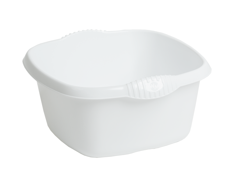 32cm Square White Ceramic Bowl - Modern Minimalist Dining & Serving Bowl for Soup, Salad, Pasta - Perfect for Home Kitchen & Restaurant Use