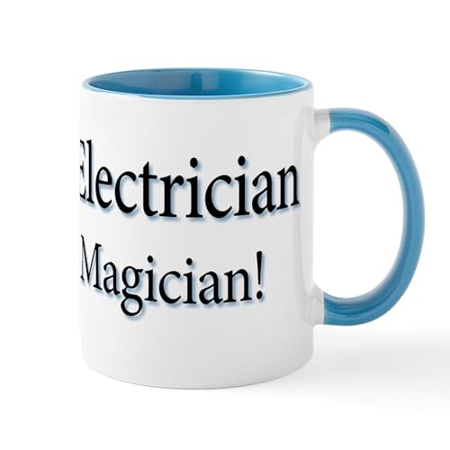 White/Blue Inside - I'm An Electrician Not A Magi Mug