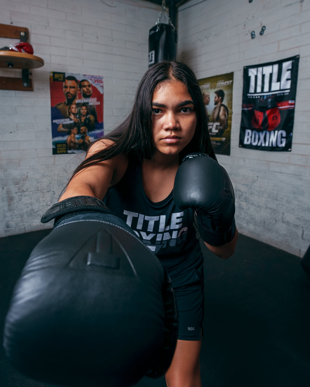 Black Blitz Fit Boxing Gloves for Men & Women - Premium Training Gloves for Boxing, MMA, Kickboxing & Fitness Workouts - Ideal for Gym, Home Training & Martial Arts Practice