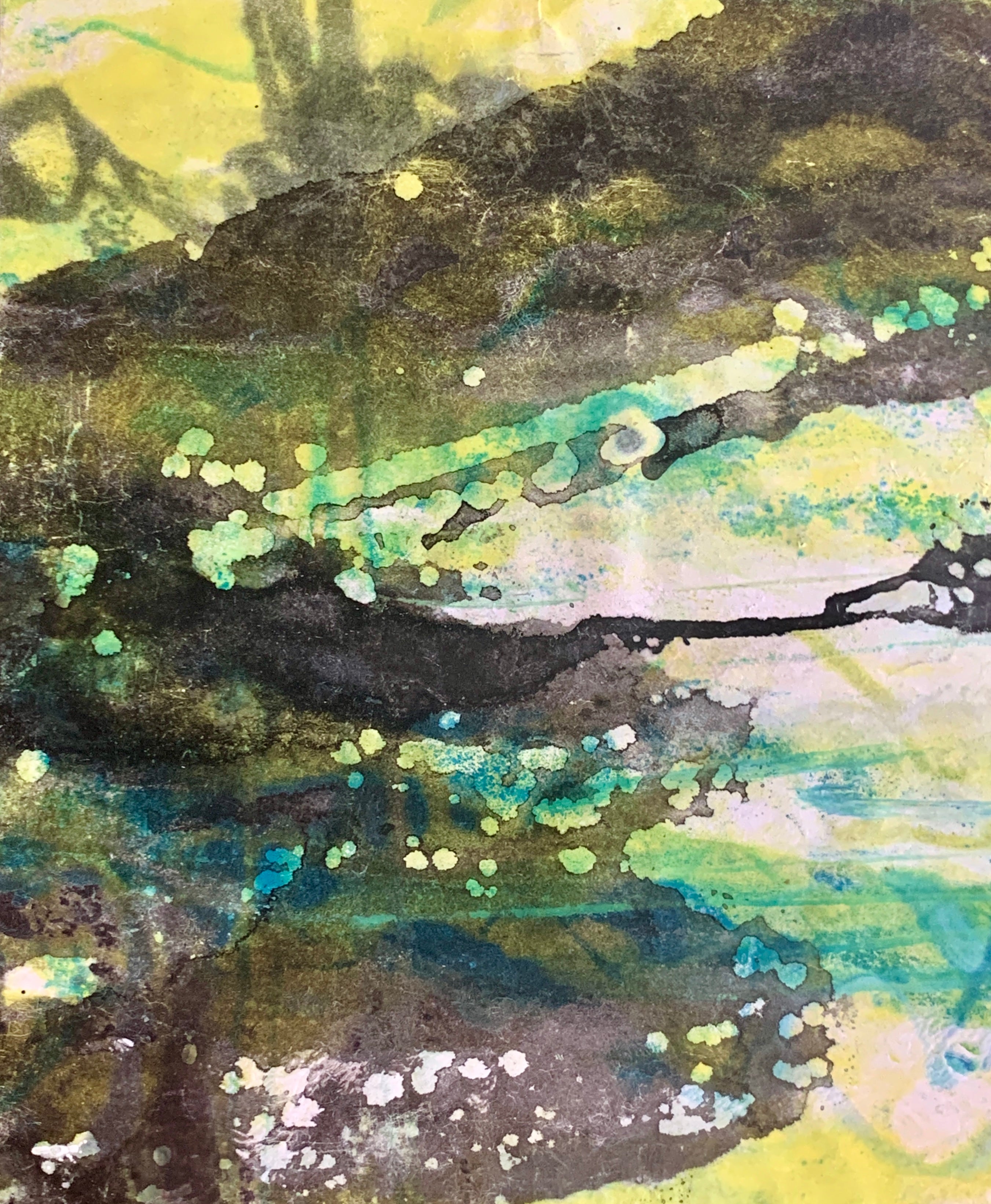 Sandra Koberlein Lively III - Original Artwork for Home Decor & Office Wall Art | Perfect for Living Rooms, Bedrooms & Creative Spaces