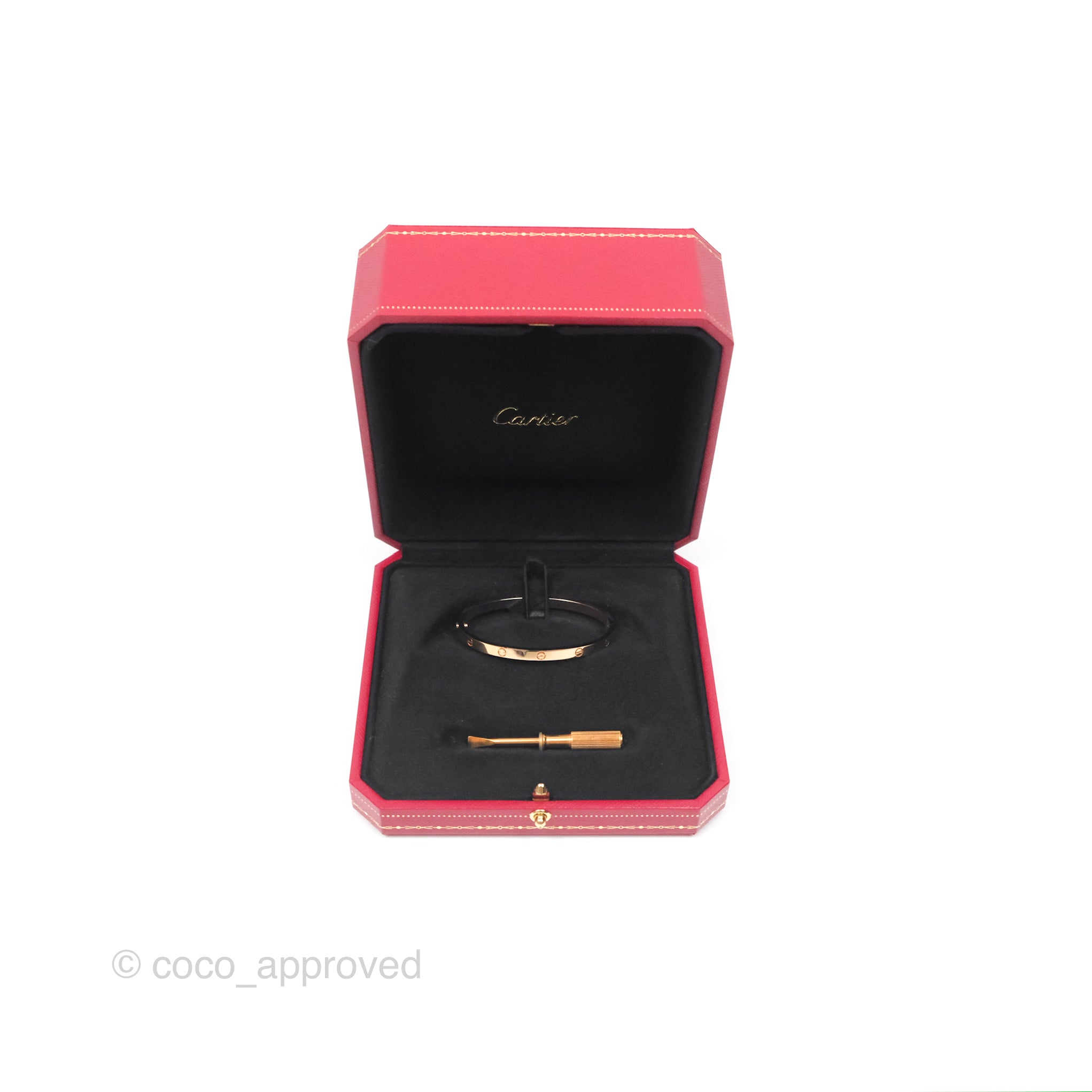 Cartier Small Love Bracelet in 18K Rose Gold - Size 15 | Luxury Jewelry for Women, Perfect for Anniversary Gifts & Special Occasions