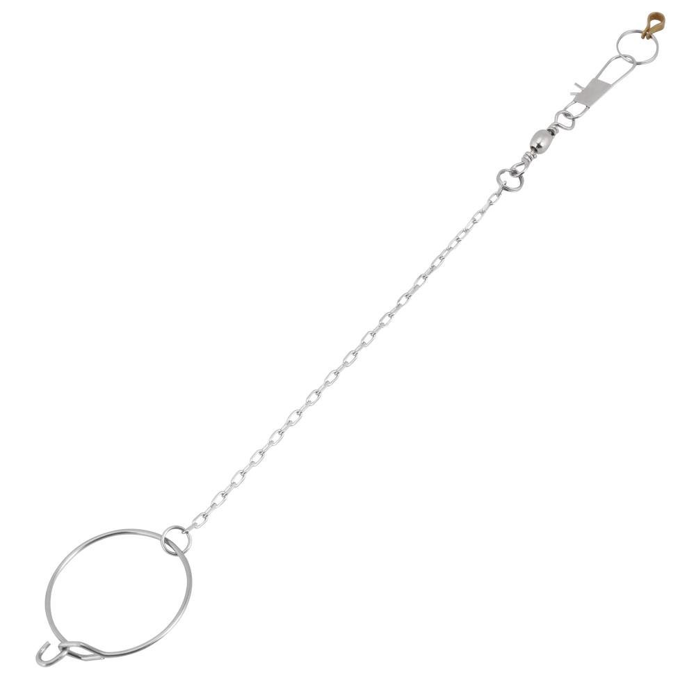 Stainless Steel Bird Anklet Chain - Adjustable Parrot Foot Ring & Leash for Cockatiel, Lovebird, Nyasa - Durable Pet Bird Supplies for Training, Outdoor Activities & Playtime